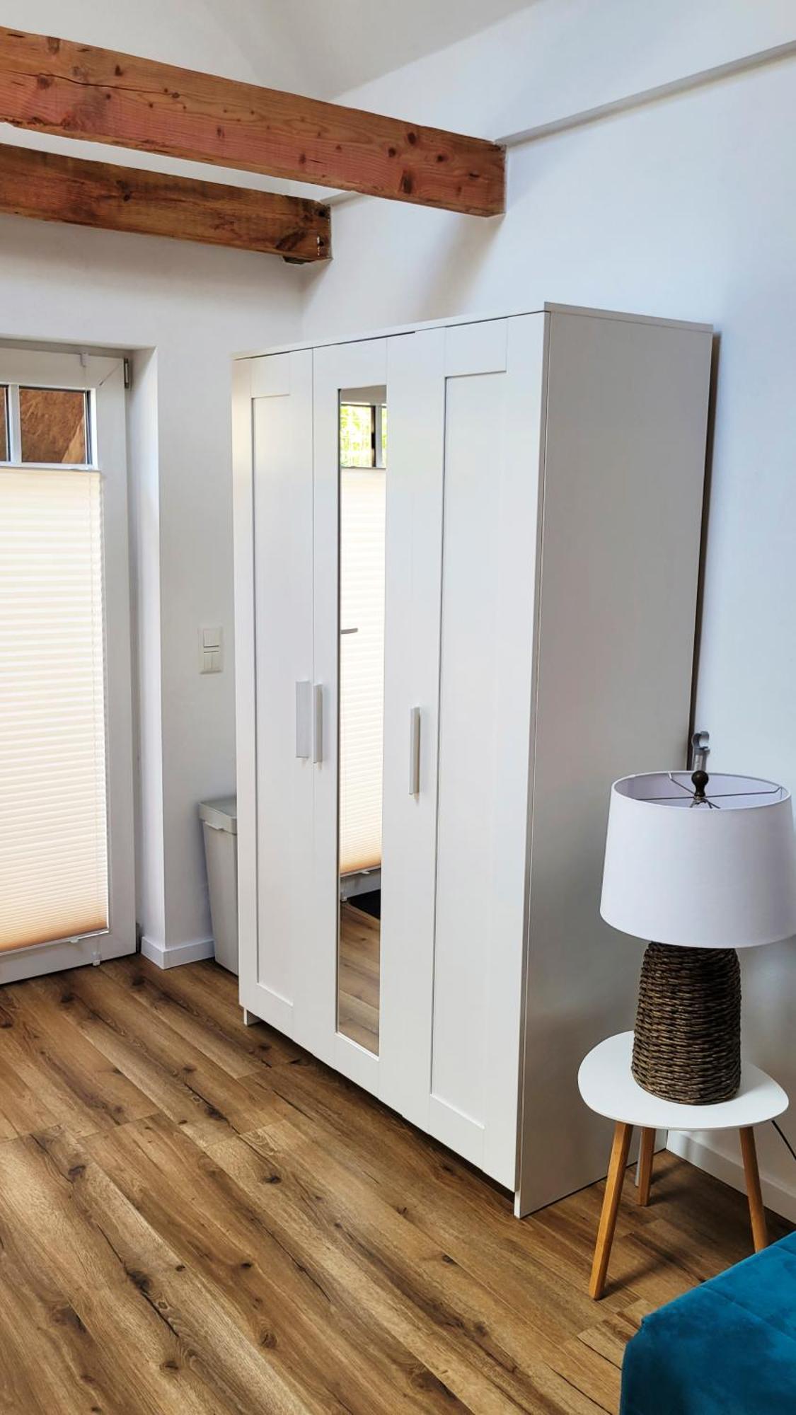 Modernes 1-Zimmer-Apartment Mit Galerie-Schlafkoje Im Skandinavischen Stil Ostenfeld  Exteriör bild