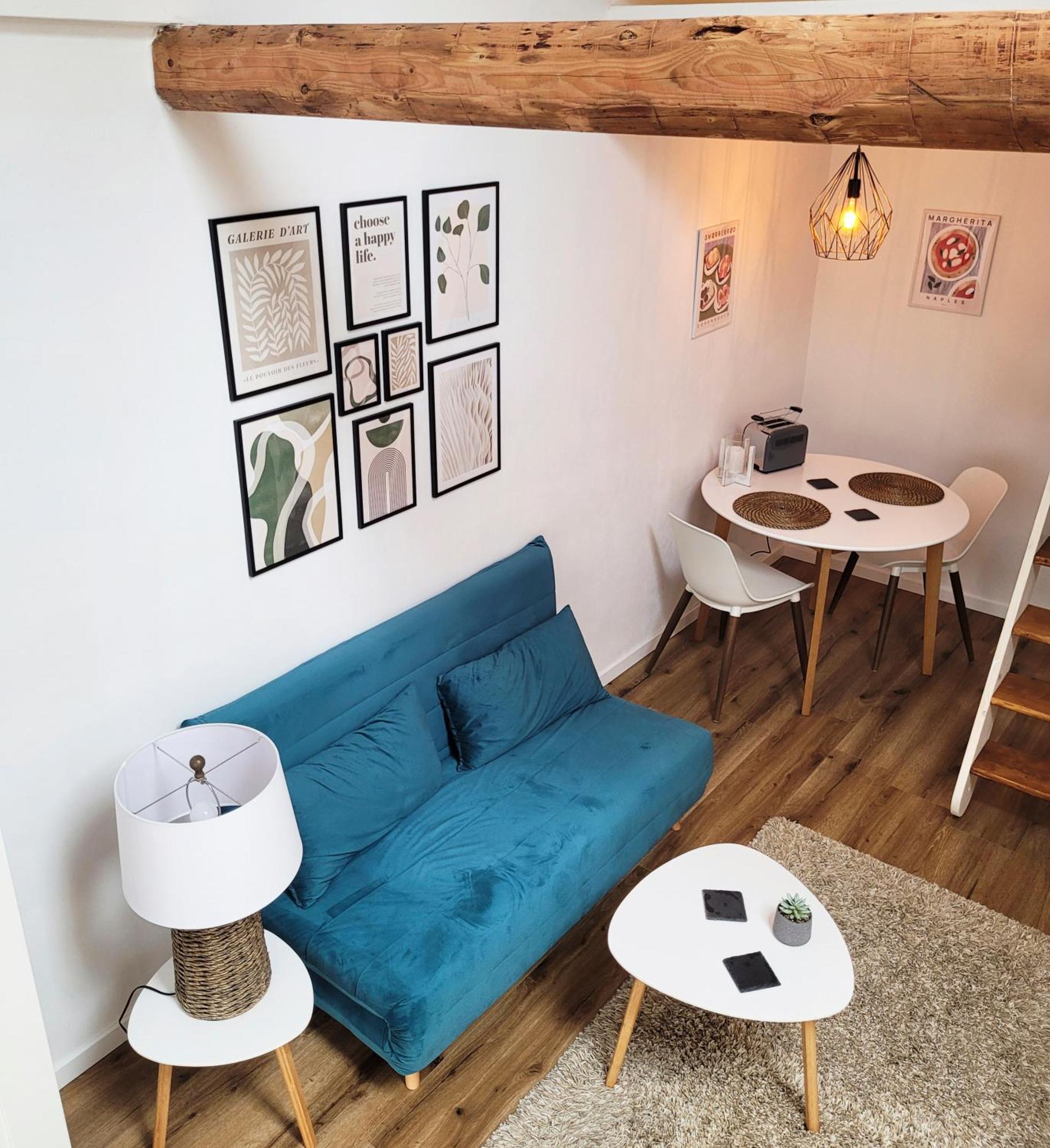 Modernes 1-Zimmer-Apartment Mit Galerie-Schlafkoje Im Skandinavischen Stil Ostenfeld  Exteriör bild